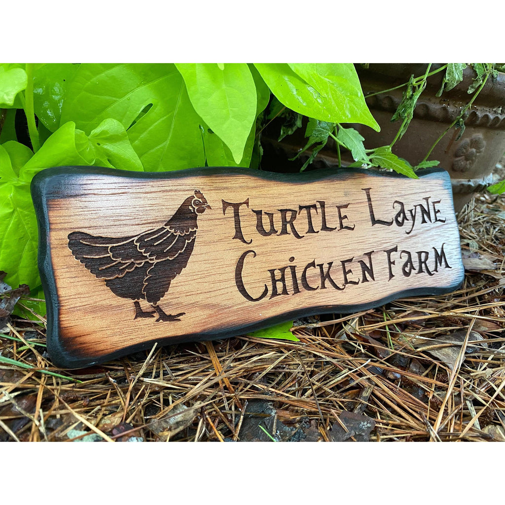 Custom Chicken Farm Sign - Multiple Design Options