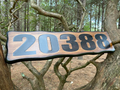 Personalized Outdoor Address Number Sign
