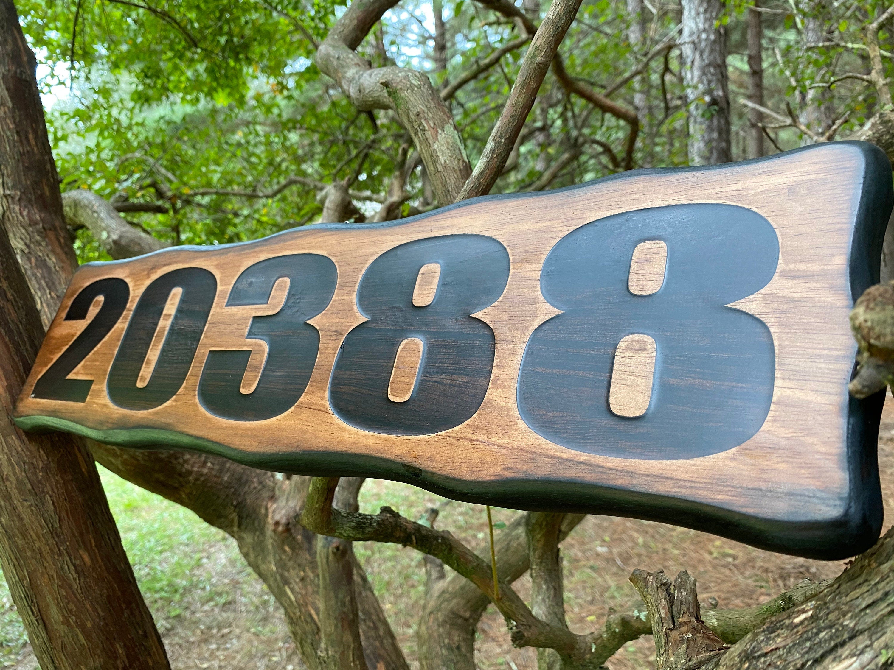 Personalized Outdoor Address Number Sign