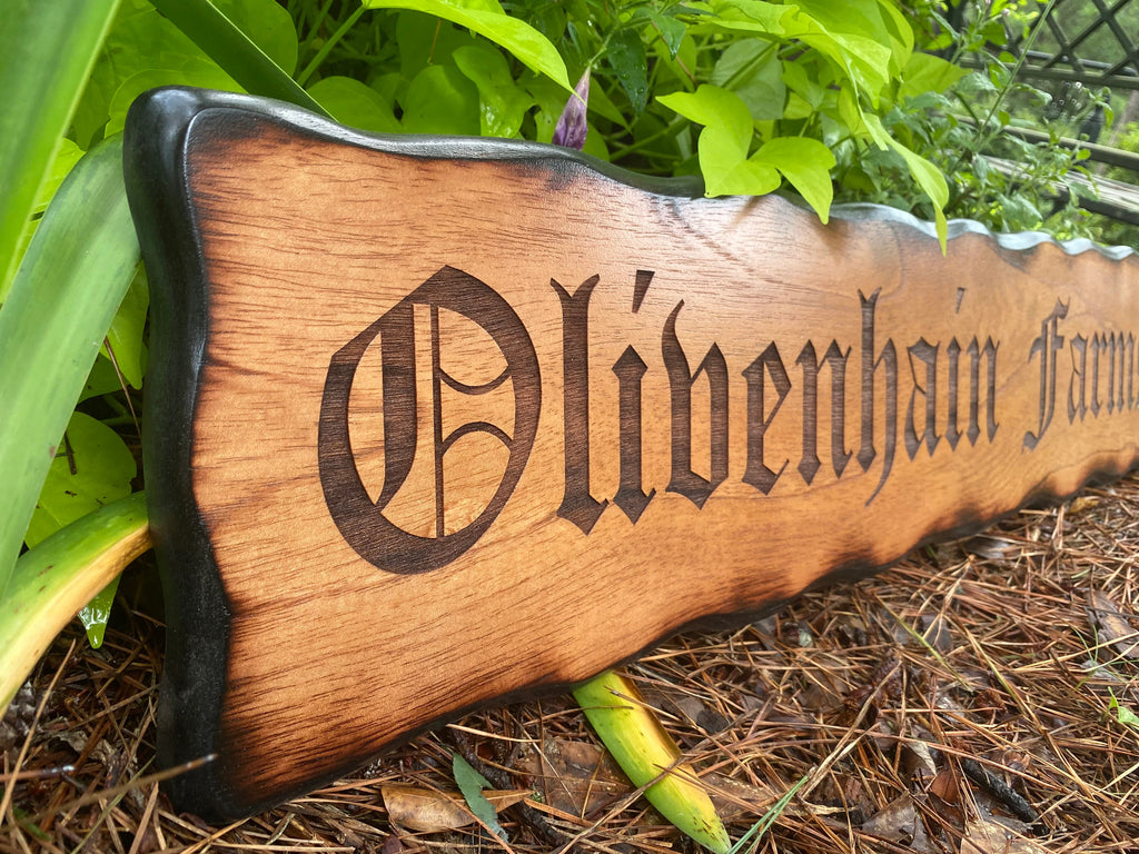 Farm and Ranch Name Sign