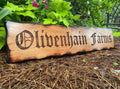 Farm and Ranch Name Sign